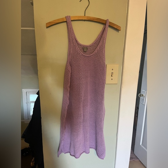 Lavender crochet dress - Picture 4 of 4